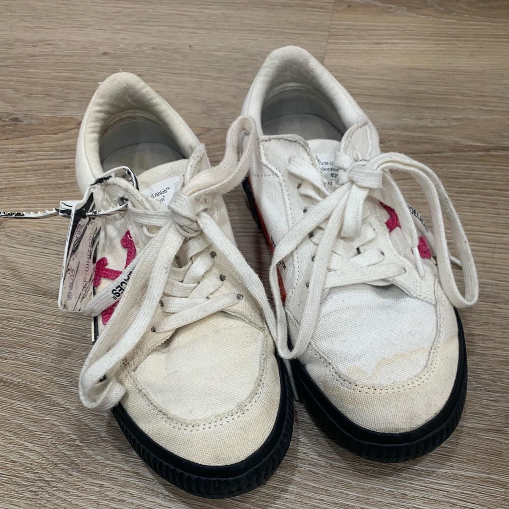 Off white sneakers